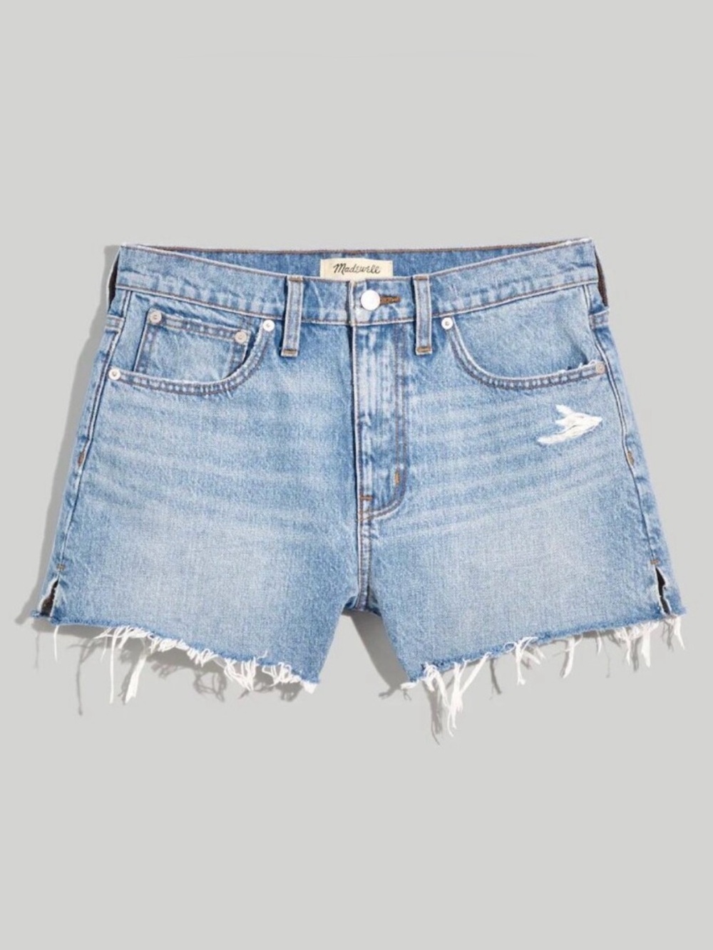 Madewell High-Rise Denim shorts
